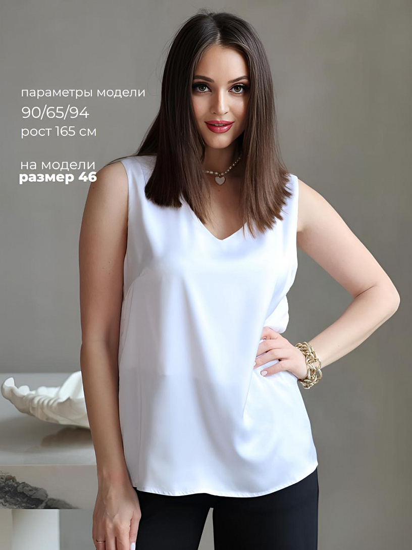 Топ "Амелия"_О121/белый